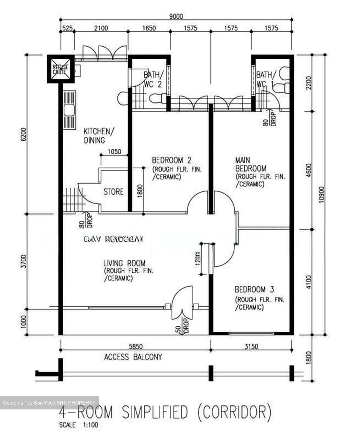 Blk 327 Serangoon Avenue 3 (Serangoon), HDB 4 Rooms #625864251